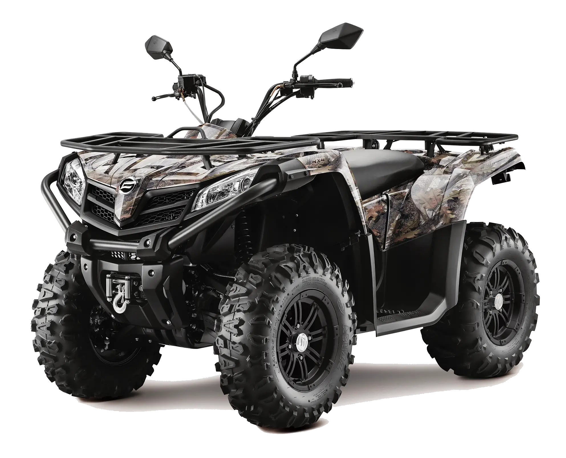 Camouflage All-Terrain Quad Bike