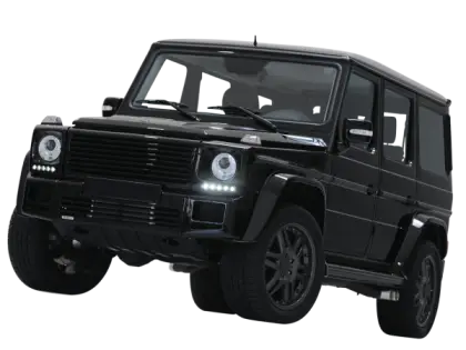 Sleek Black Luxury SUV