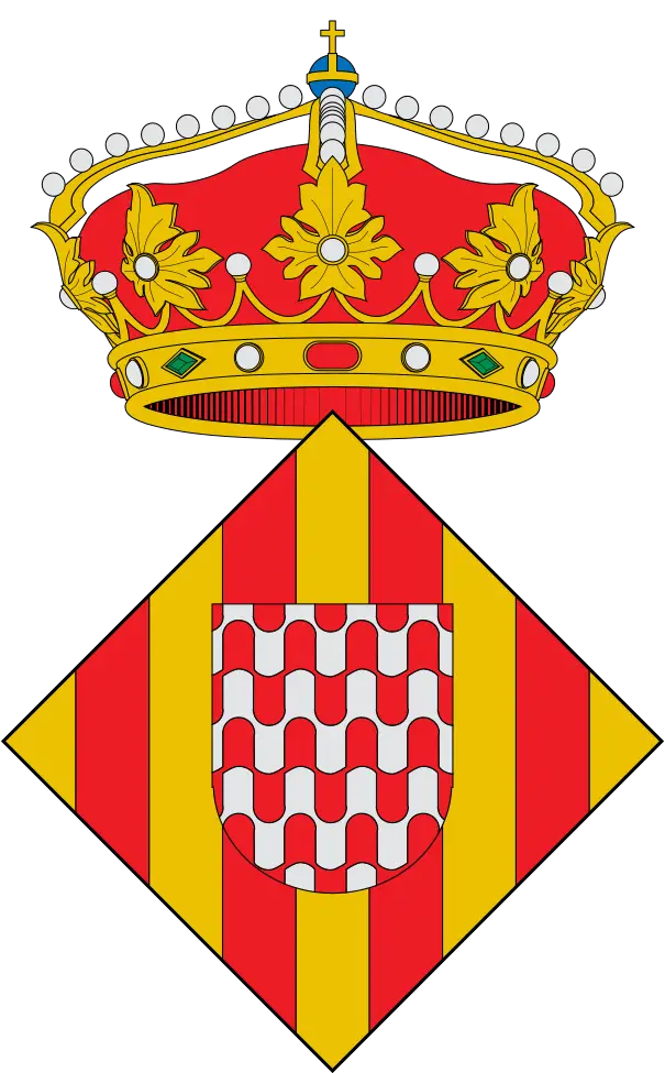 Royal Crown and Shield Emblem