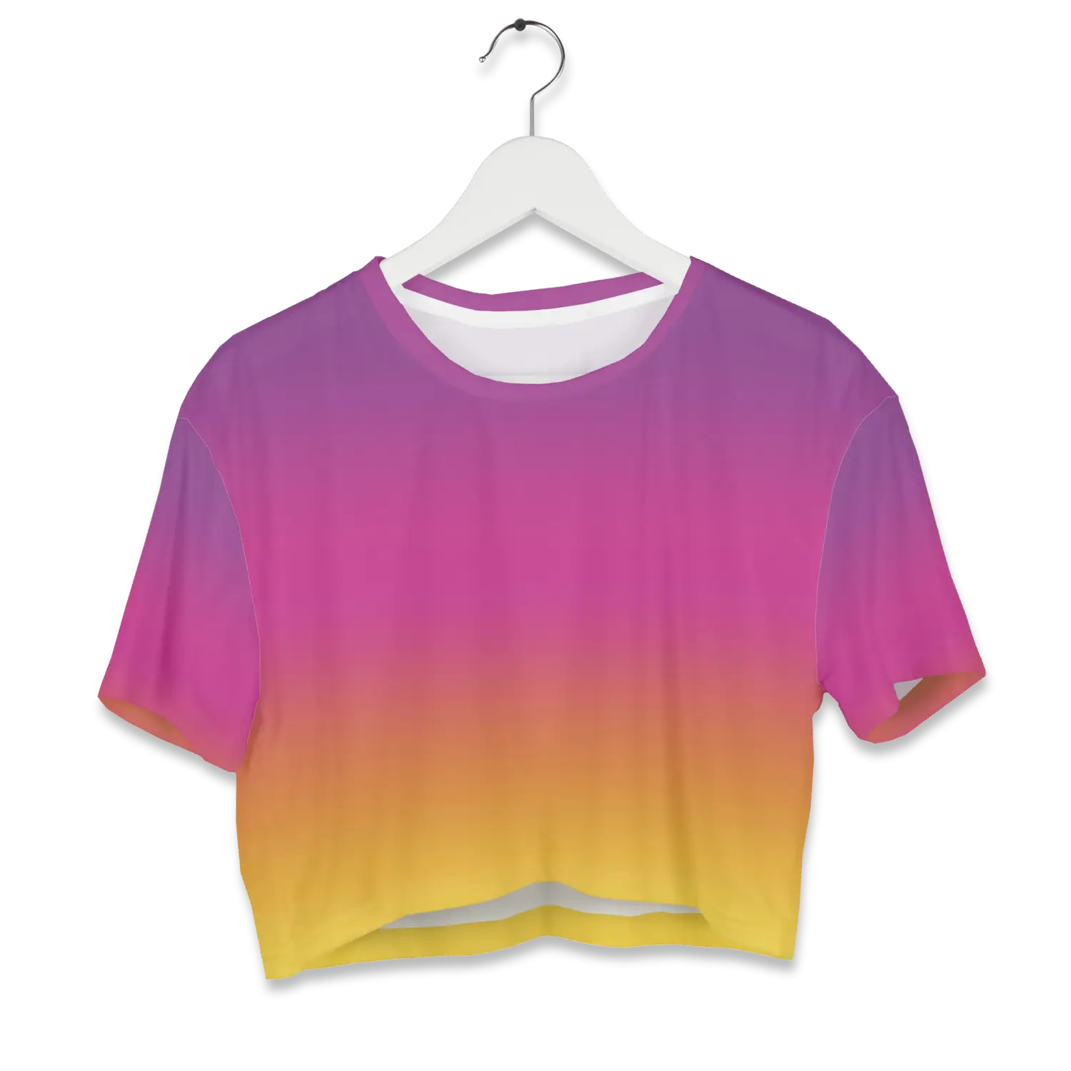 Gradient T-Shirt in Pink and Yellow