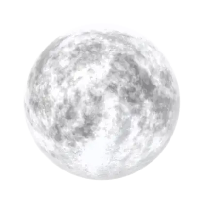 Bright Full Moon Illustration