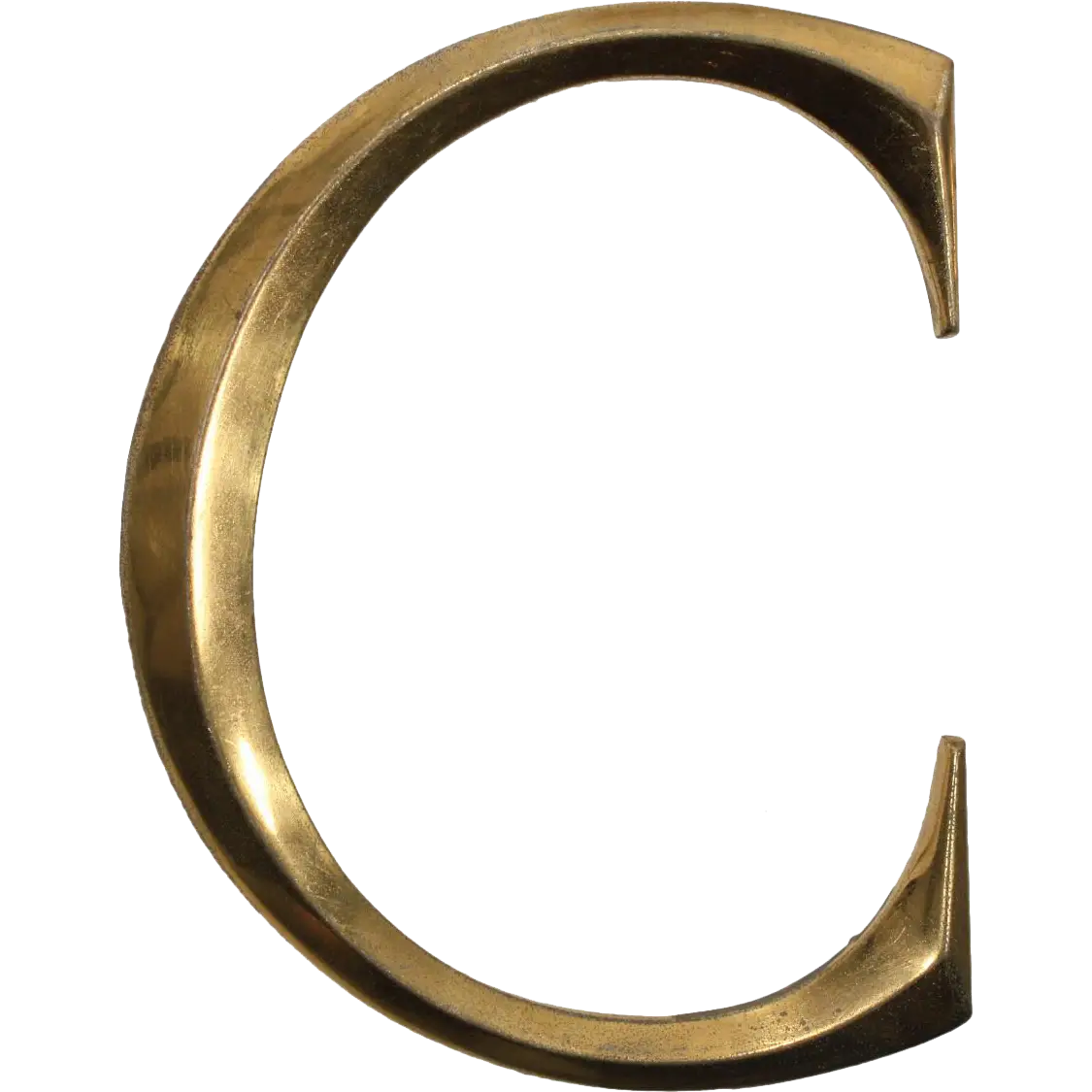Golden Letter C