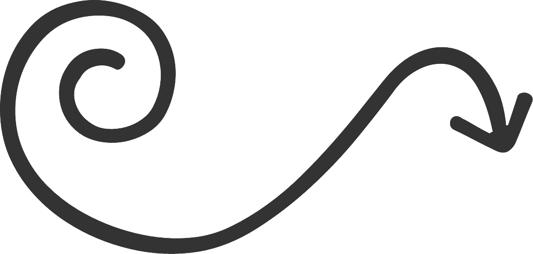 Curved Arrow Down