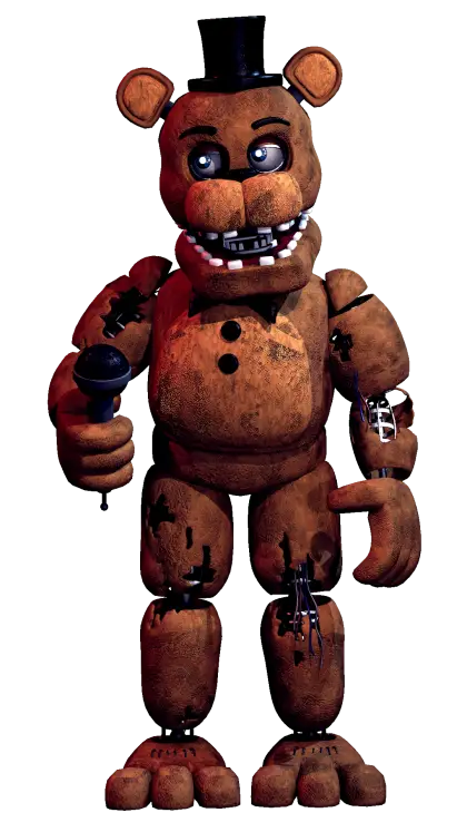 Broken Teddy Animatronic Character