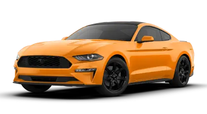 Yellow Sports Car with Sleek Design