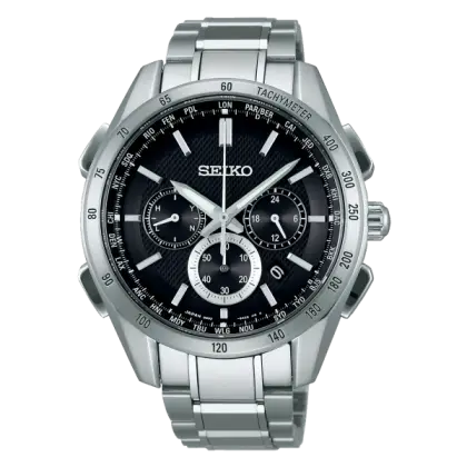 Seiko Wristwatch with Chronograph Design