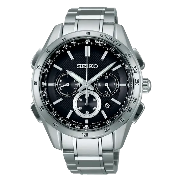 Seiko Wristwatch with Chronograph Design