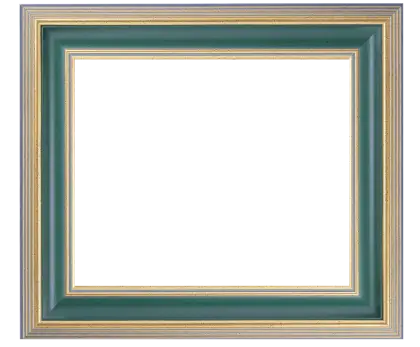 Green Decorative Photo Frame Illustration