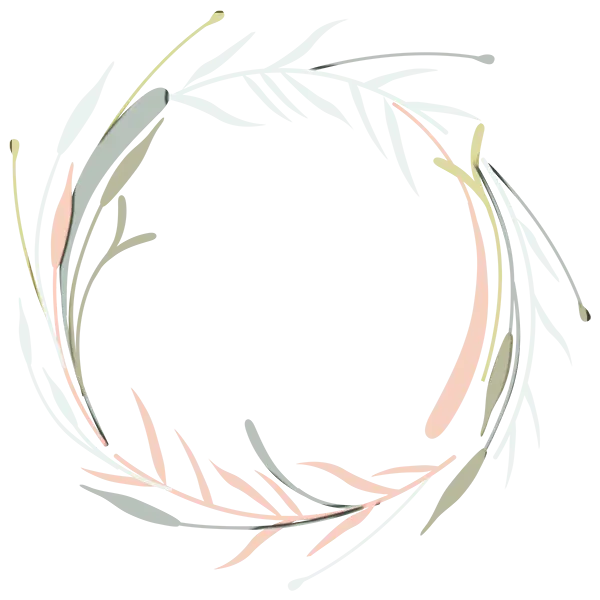 Decorative Wreath with Leaves