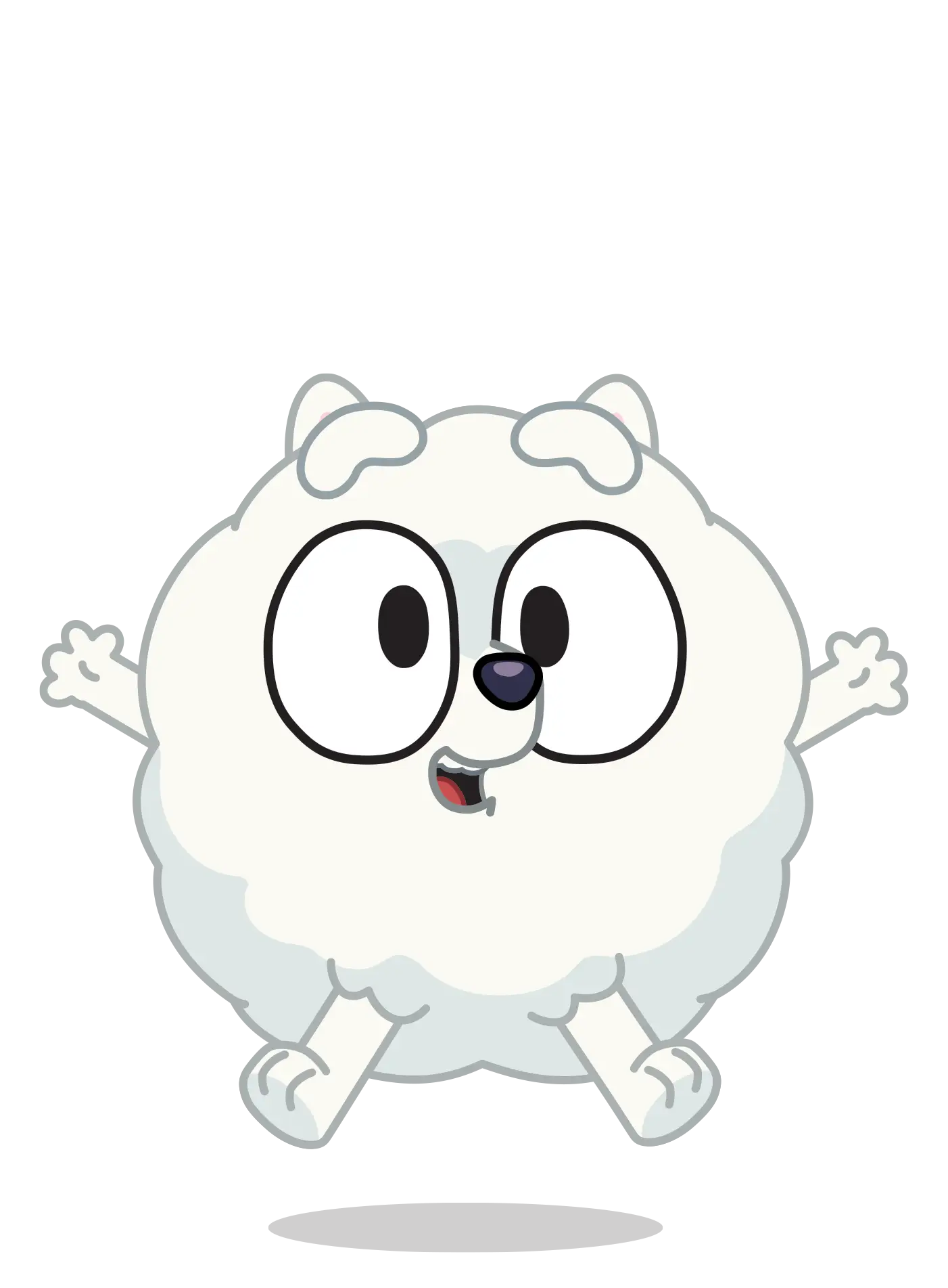 Cute Cartoon Dog