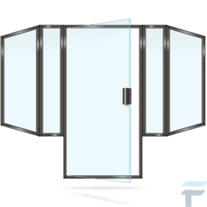Modern Glass Folding Doors for Architecture