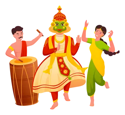 Traditional Dance Performance with Drum