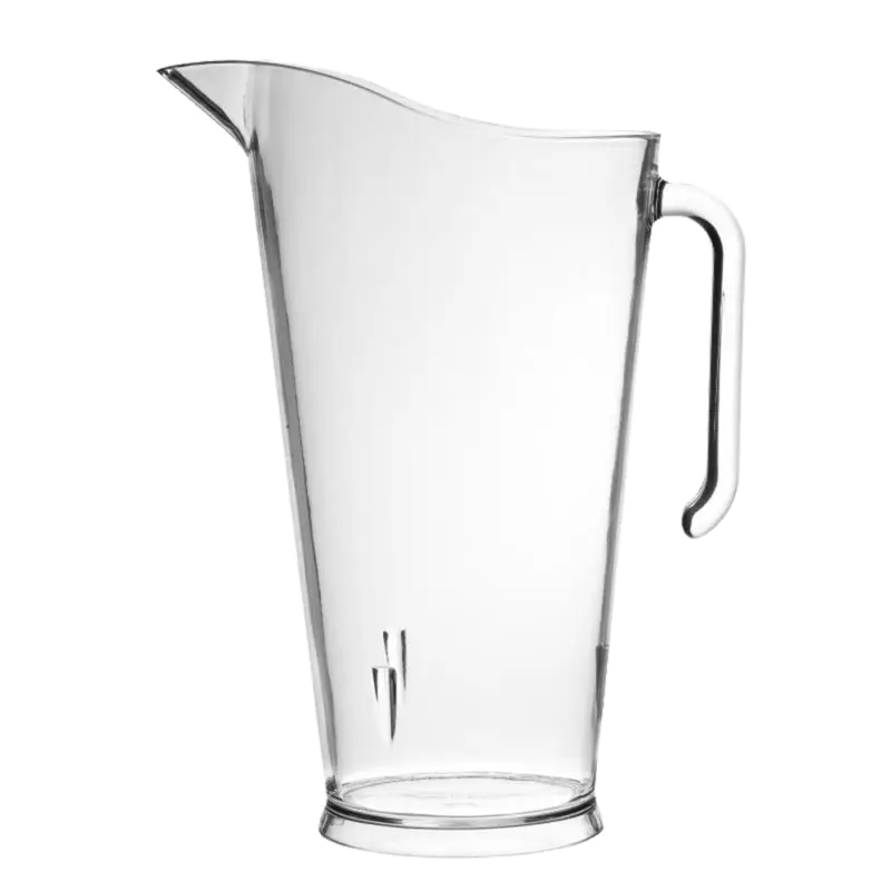 Transparent Water Pitcher with Handle Design