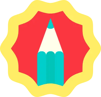 Colorful Pencil Icon