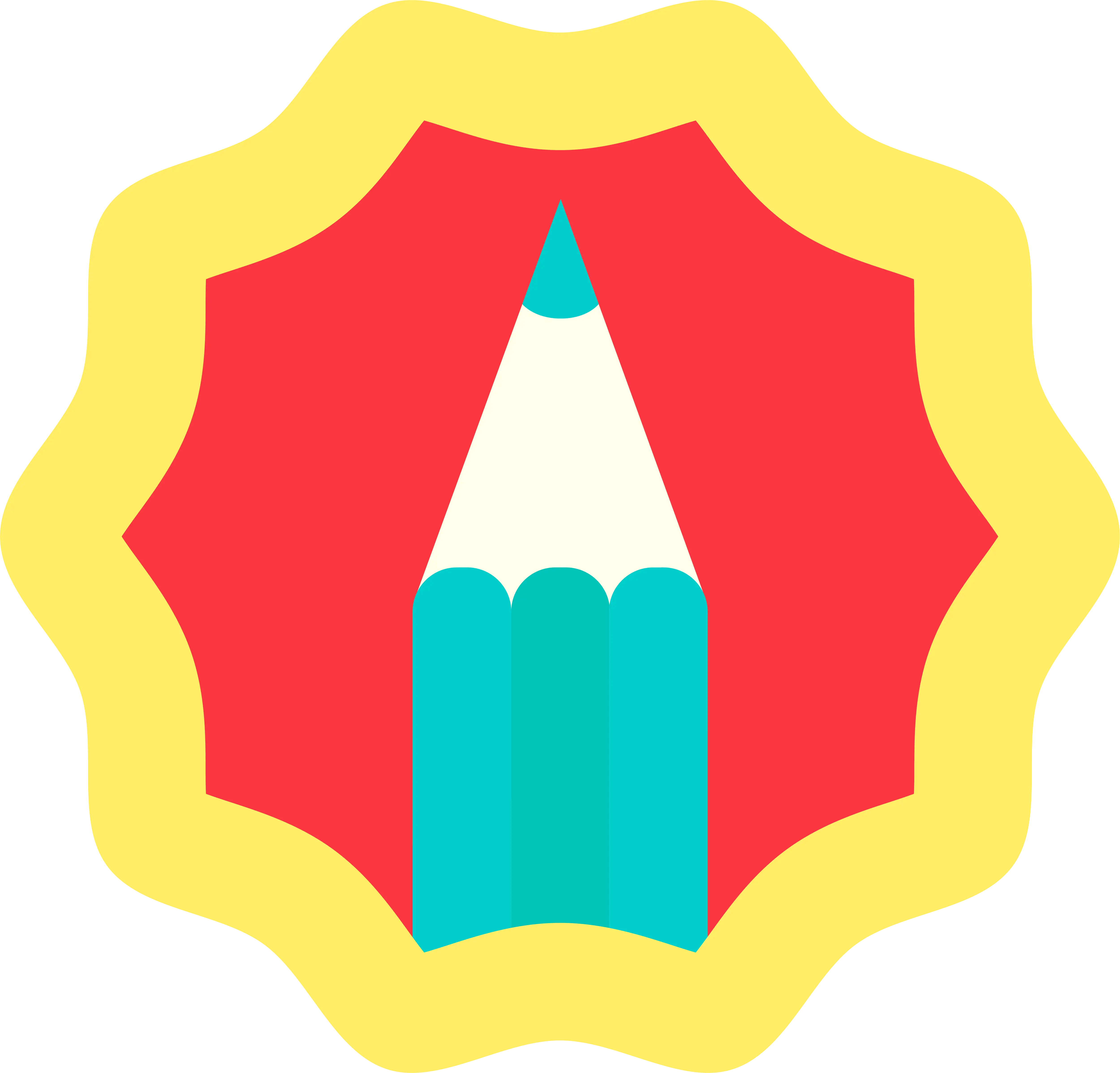 Colorful Pencil Icon