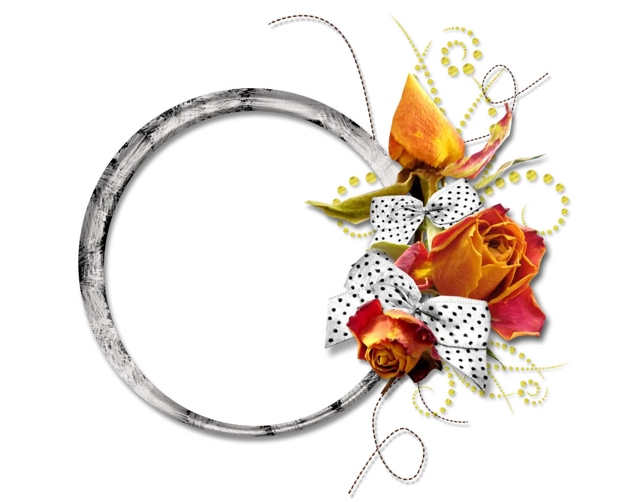 Floral Frame Decoration