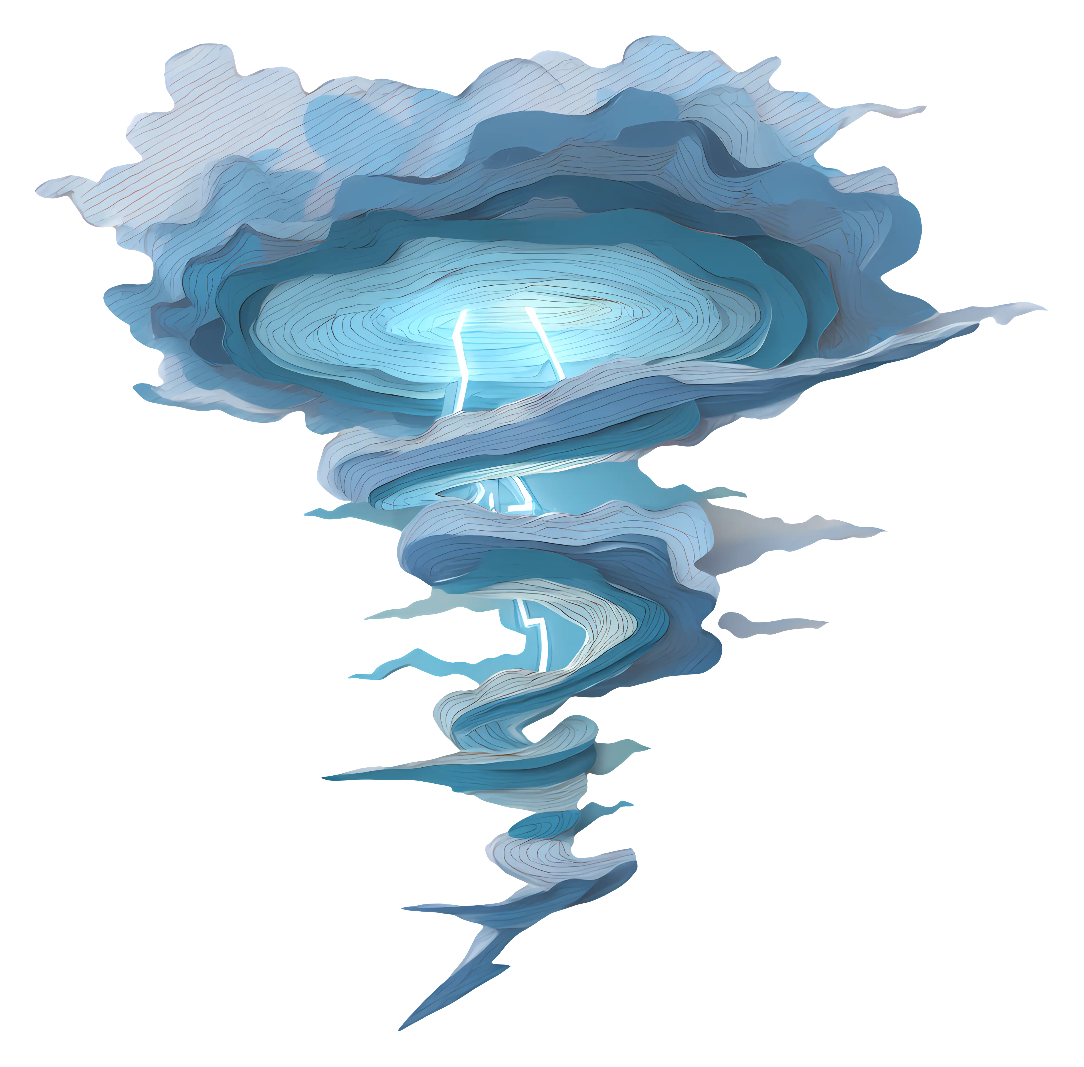 Storm Cloud with Lightning
