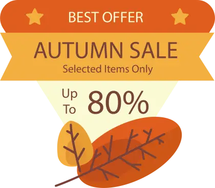 Autumn Sale Banner with Discount Offer