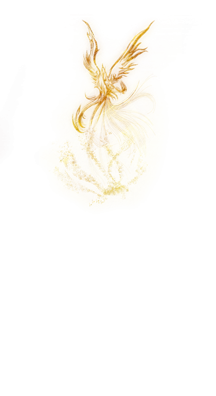 Golden Phoenix Illustration