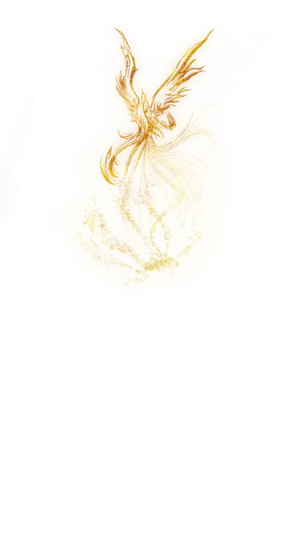 Golden Phoenix Illustration