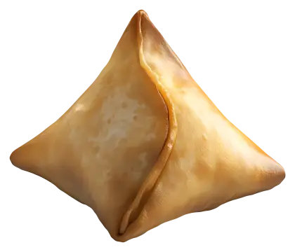 Golden Brown Samosa