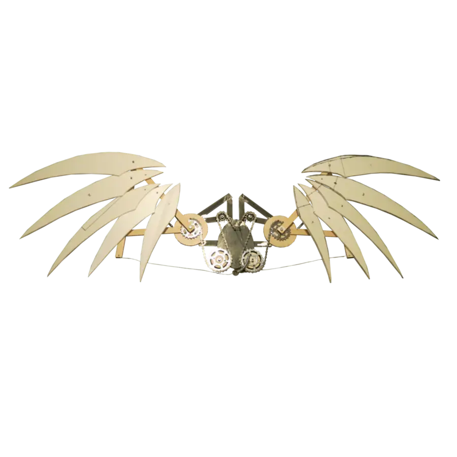 Steampunk Mechanical Wings