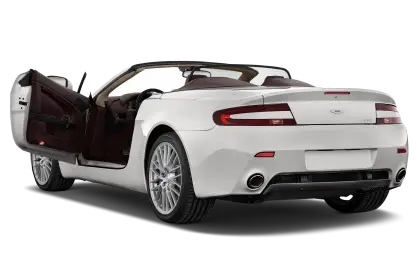 Elegant White Convertible Car Design
