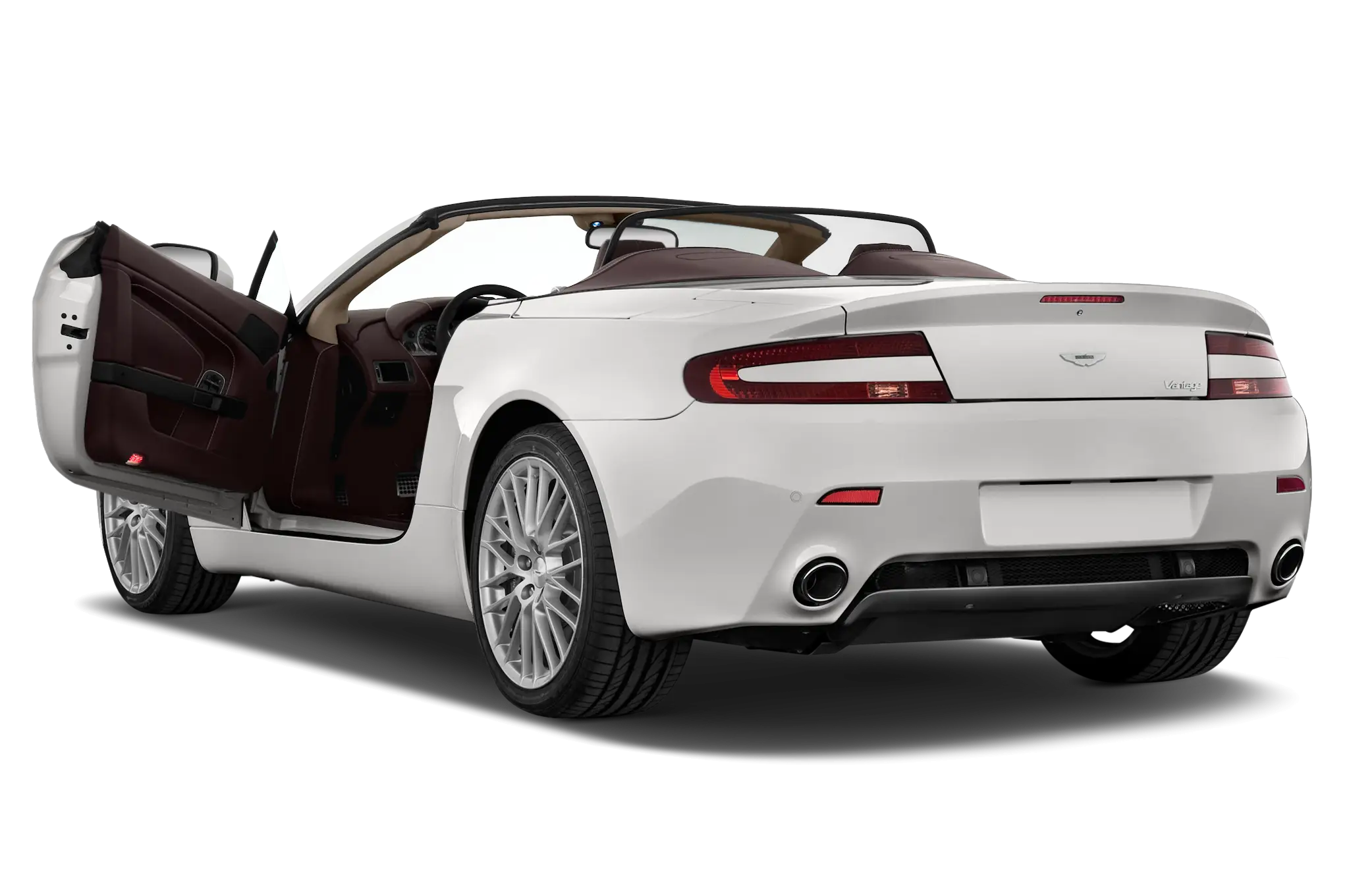 Elegant White Convertible Car Design