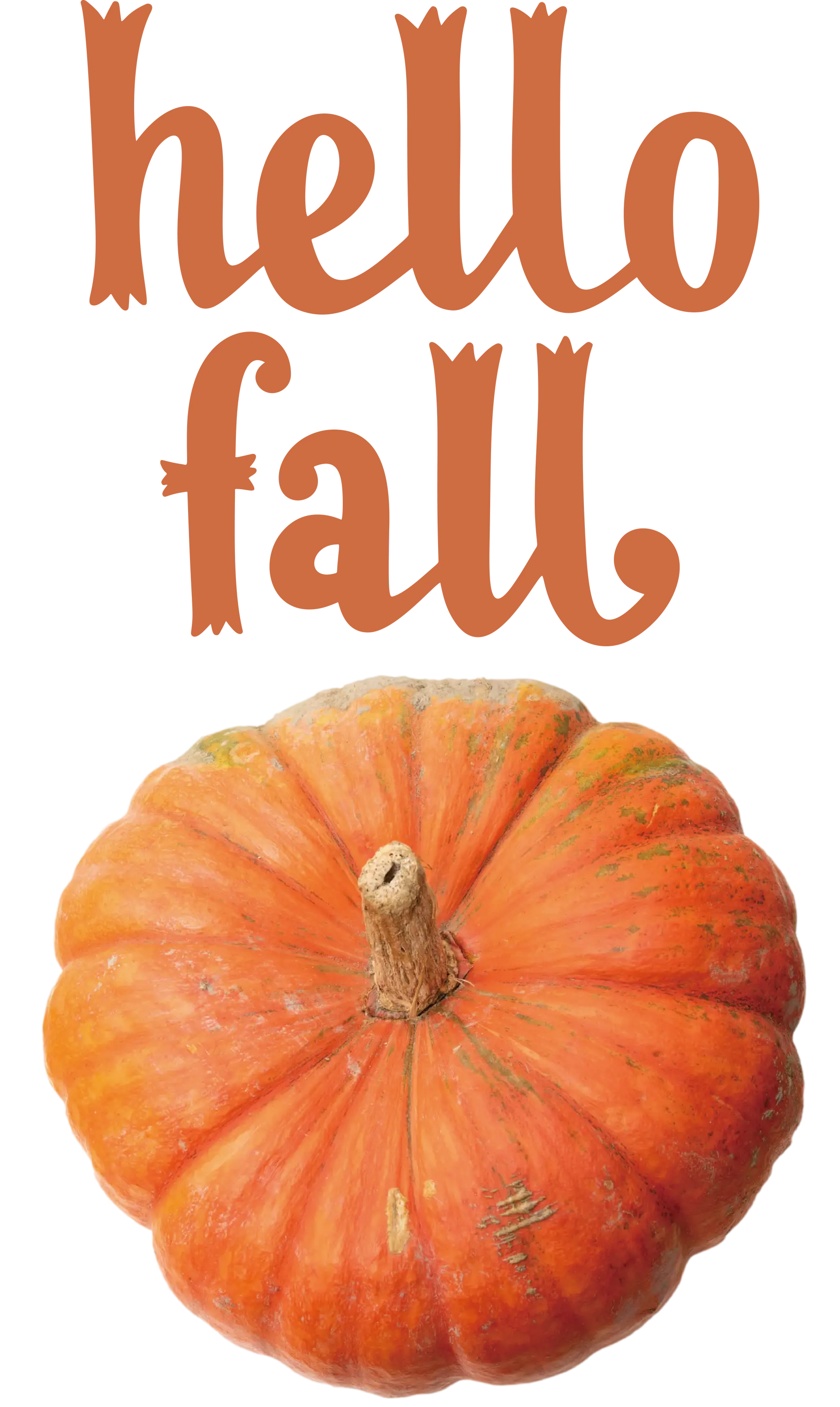 Hello Fall Pumpkin Design