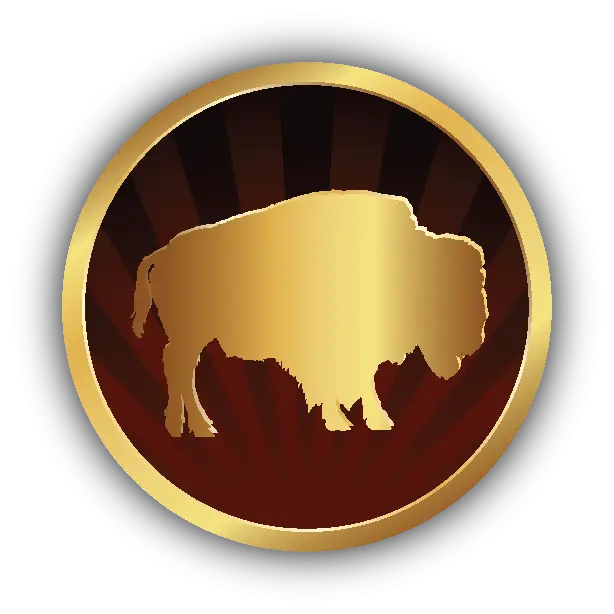 Golden Buffalo Emblem