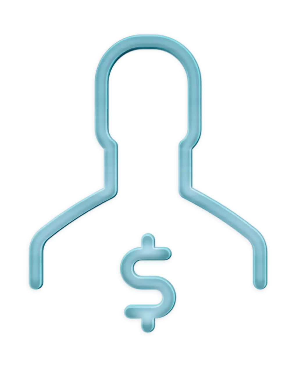 Person Icon with Dollar Sign
