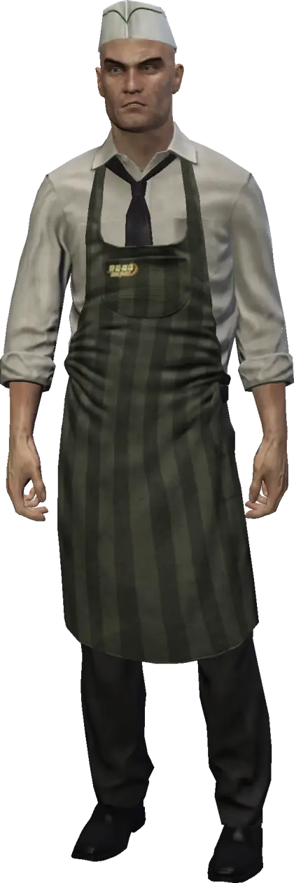 Waiter in Uniform