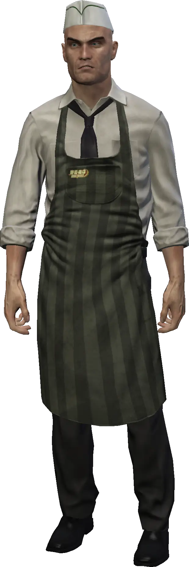 Waiter in Uniform