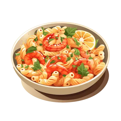 Delicious Shrimp Pasta with Lemon and Herbs