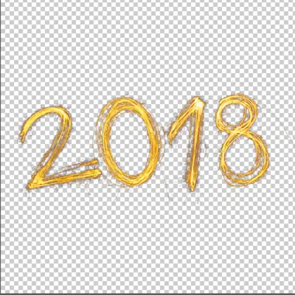 Golden 2018 Year