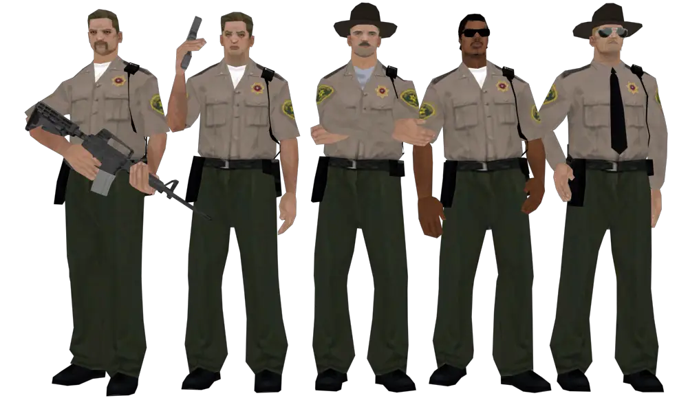 Group of Police Officers