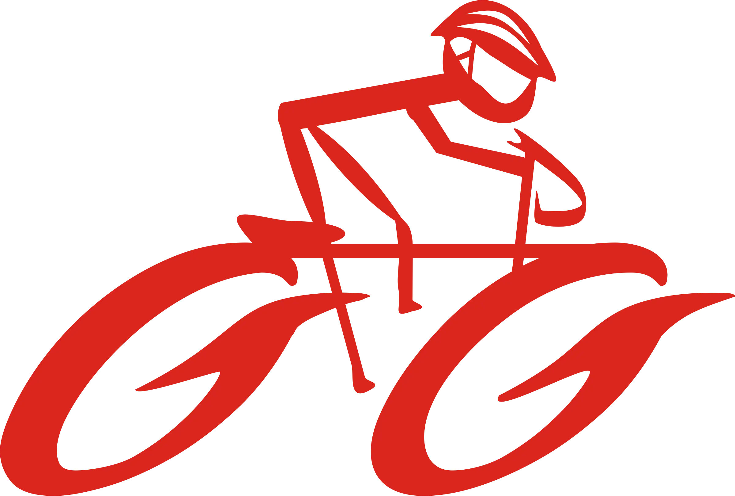 Red Bicycle for Outdoor Cycling