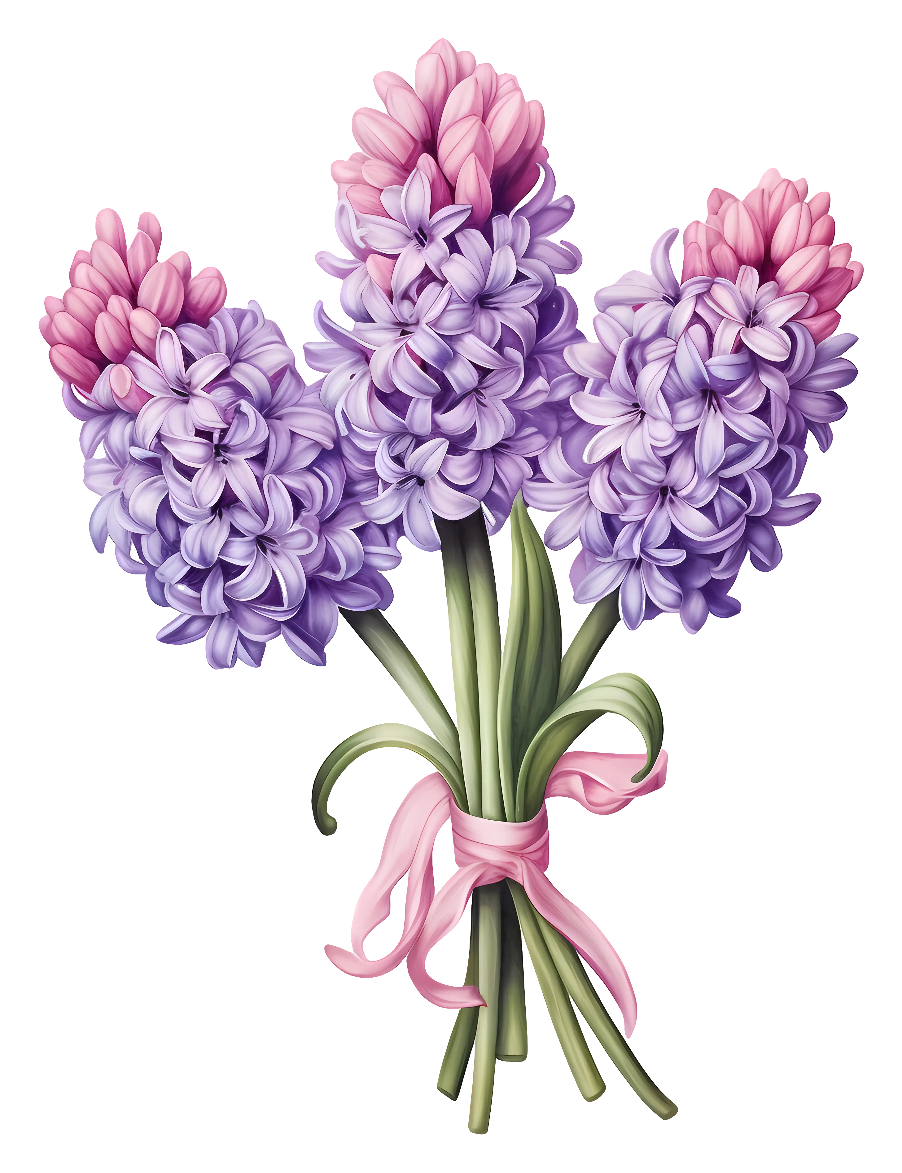 Lovely Hyacinth Flower Bouquet
