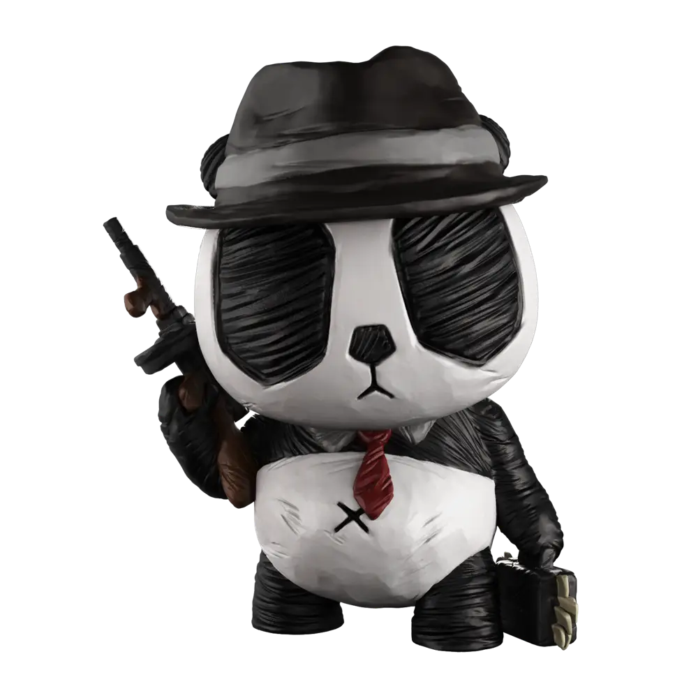 Gangster Panda Figurine