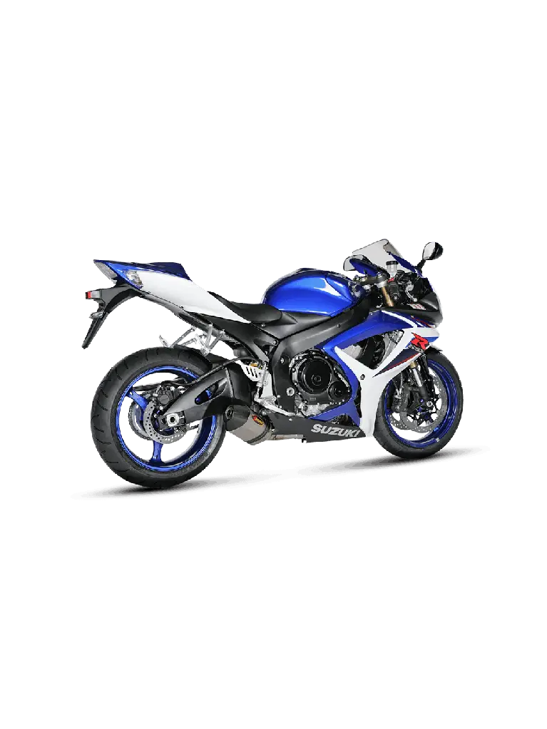 Blue and White Motorcycle