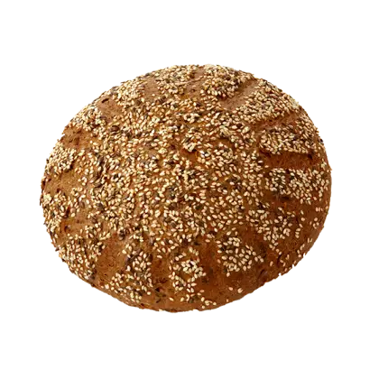 Whole Grain Sesame Bread Bun for Healthy Meals
