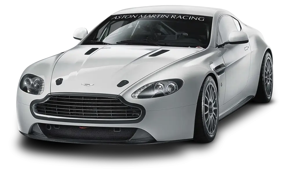 Sleek White Race Car for High-Speed Racing