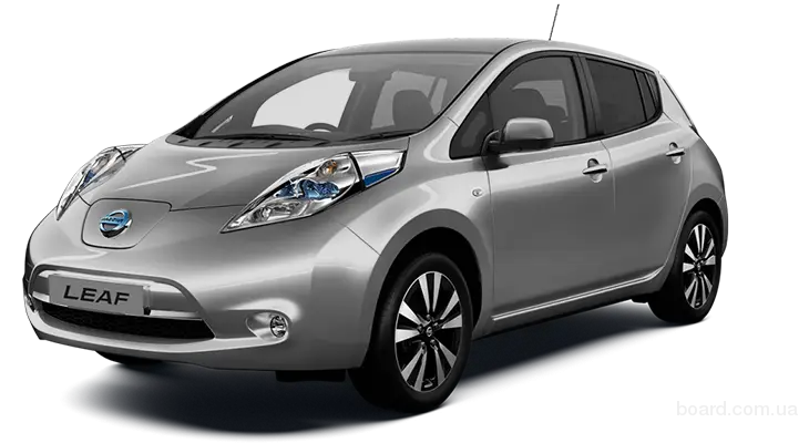 Silver Electric Car with Sleek Design