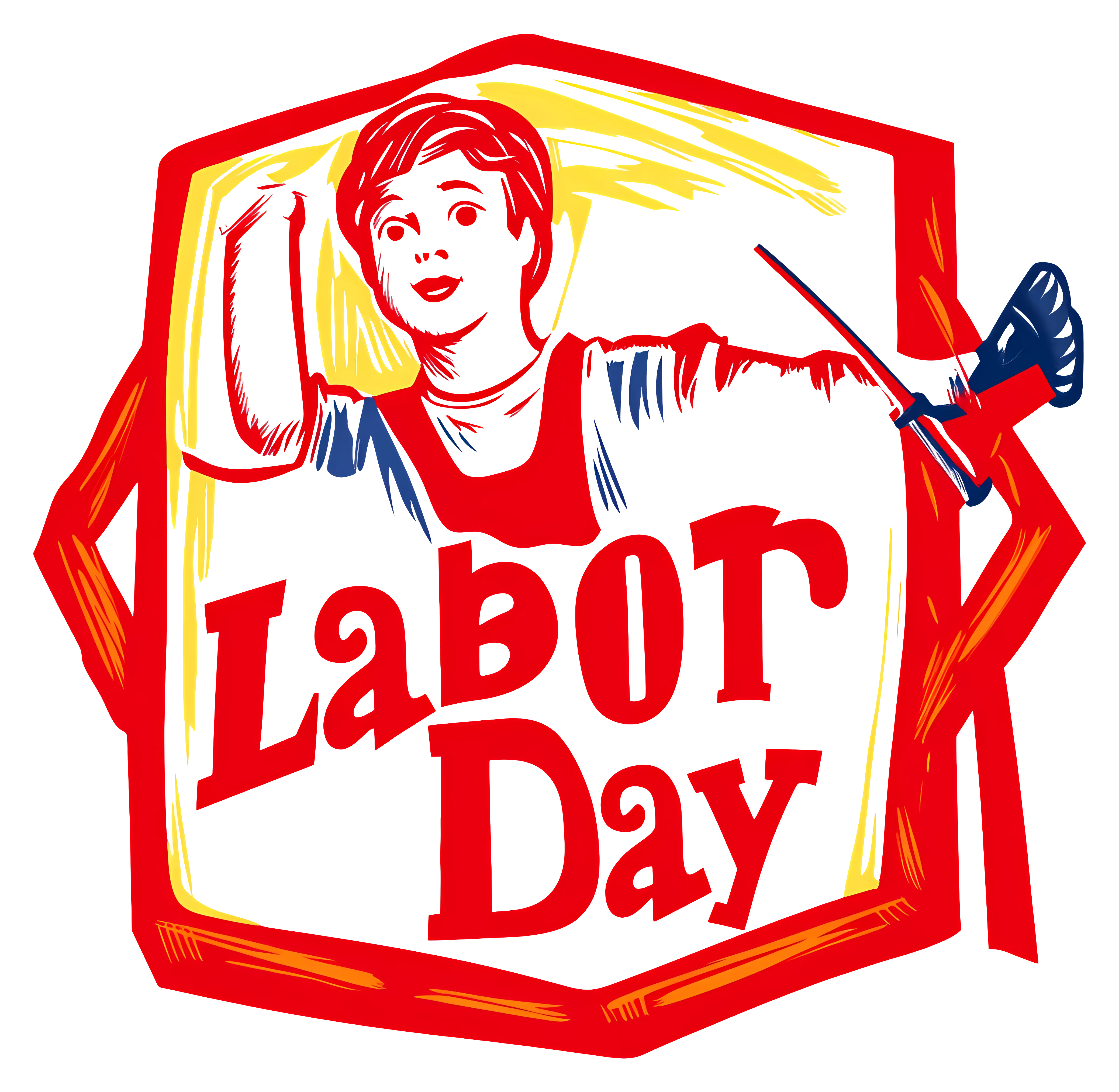 Labor Day Celebration Poster
