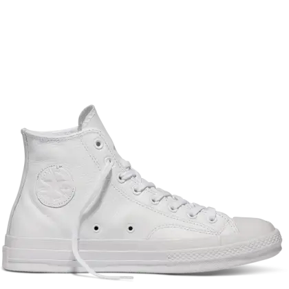 White High-Top Sneaker Design
