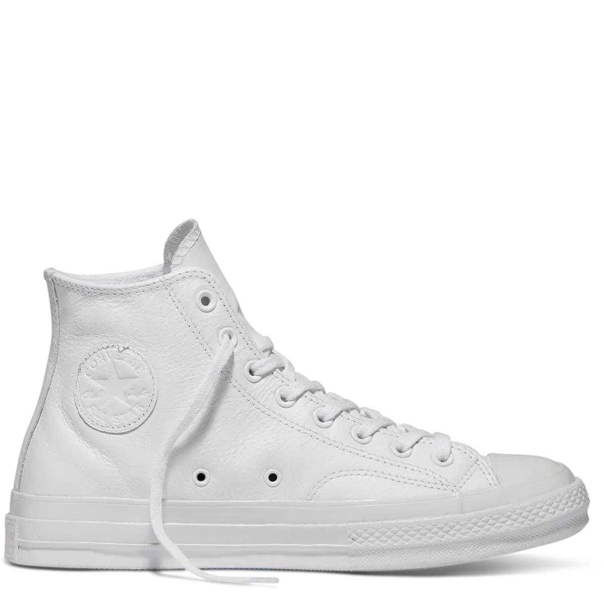 White High-Top Sneaker Design