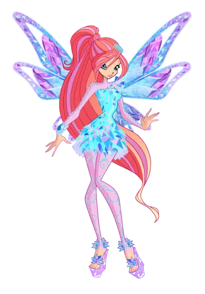 Fairy Character in a Colorful Attire