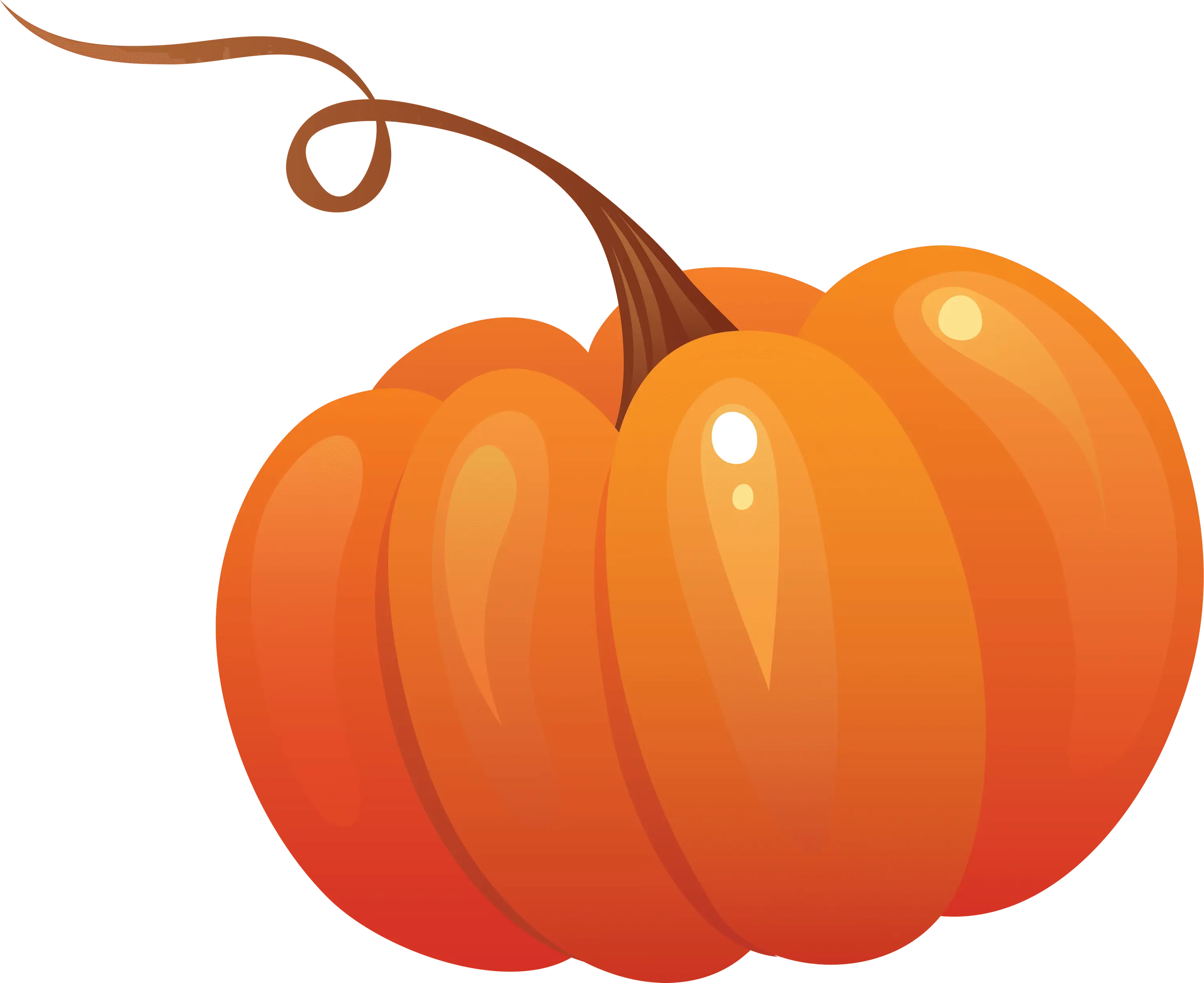 Orange Pumpkin Perfect for Fall Celebrations