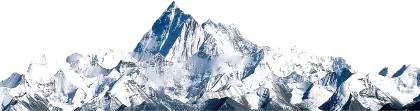 Snowcapped Mountain Peaks - A Scenic Winter View