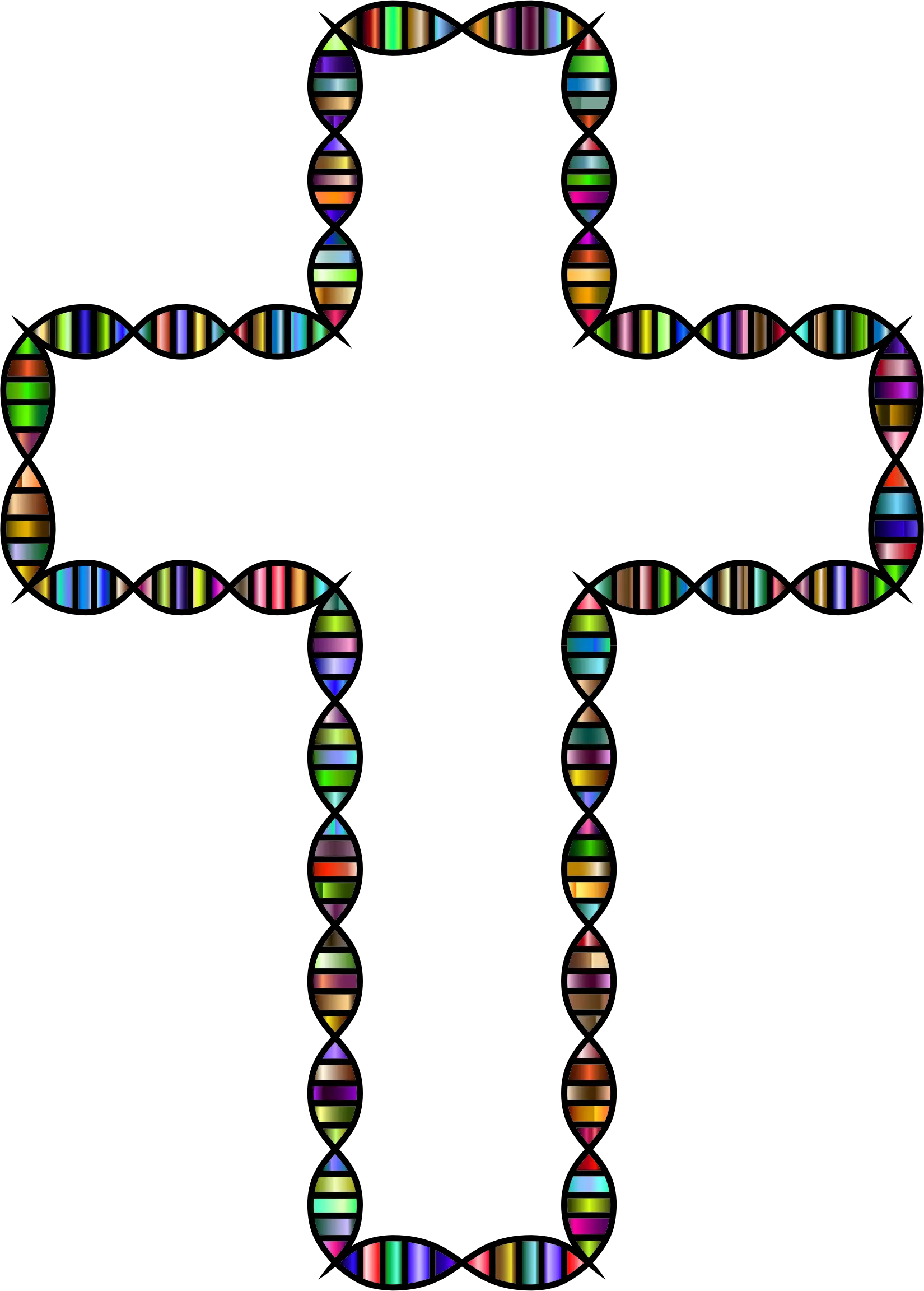 Cross Made of DNA Strands